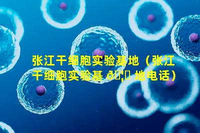 张江干细胞实验基地（张江干细胞实验基 🦁 地电话）